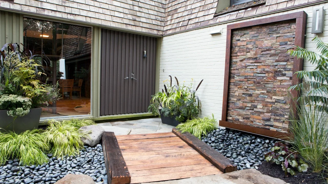 Landscaping Ideas Using Cross Ties Replaced Cross Ties With Chopped