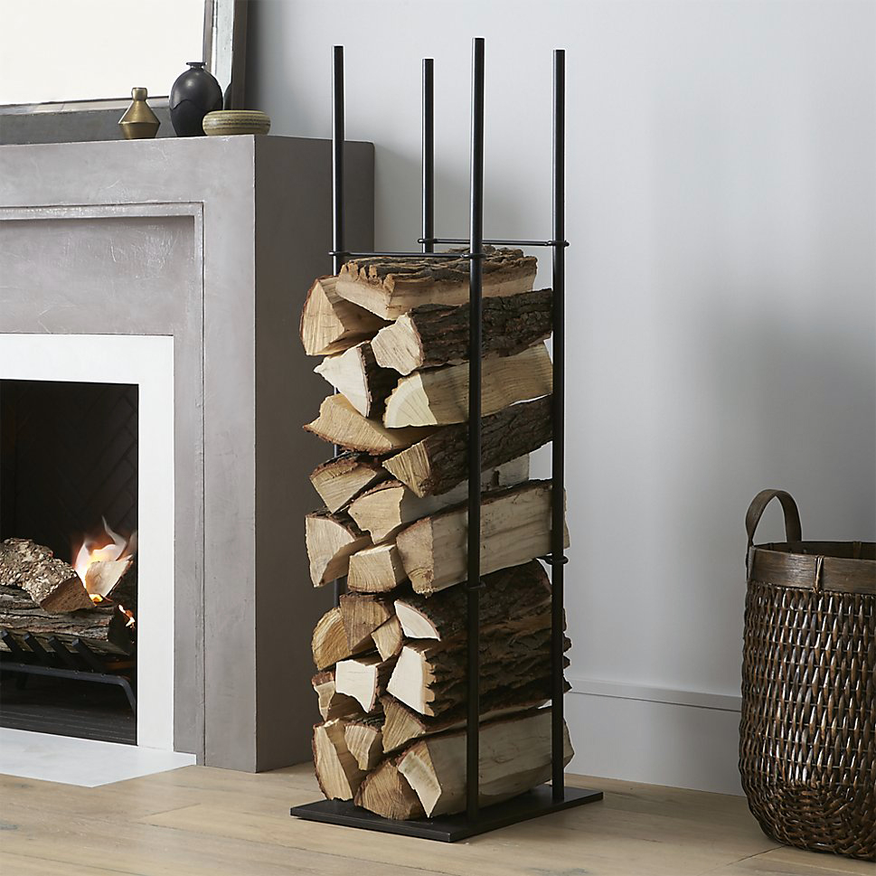 Home Furniture Diy Fireplace Log Baskets Holders Log Rack