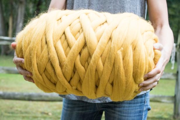 Generic Chunky Yarn Bulky Giant Wool Yarn Knitting Yarn For Arm