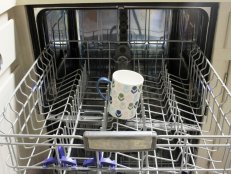 Use vinegar to clean a dishwasher.