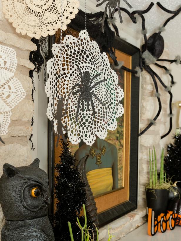 10 Creative Ways to Use Doilies and Lace for Halloween