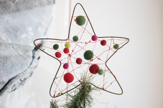 Download How To Make A Tree Topper Using An Upcycled Wire Hanger Diy PSD Mockup Templates