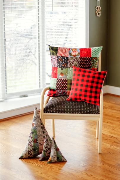 Easy Diy Christmas Pillows Three Ways Diy