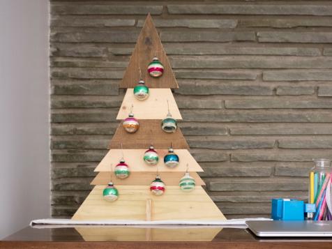 How To Build A Rustic Desktop Christmas Tree Diy