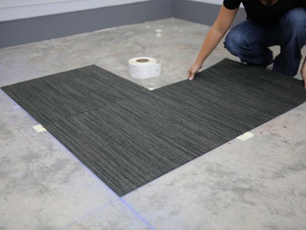 How To Install Carpet Tiles | How-tos | DIY