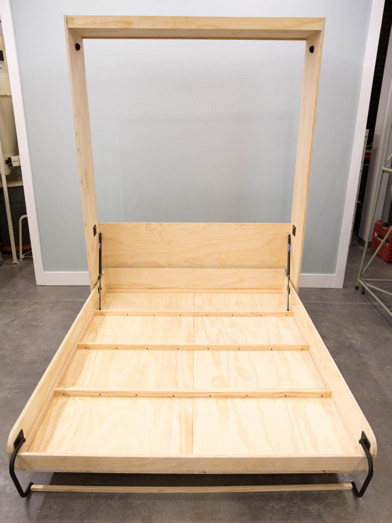 How To Build A Murphy Bed, Diy Portable Bed Frame