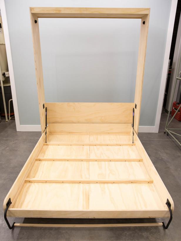 How To Build A Murphy Bed, Cabinet Bed Frame Diy