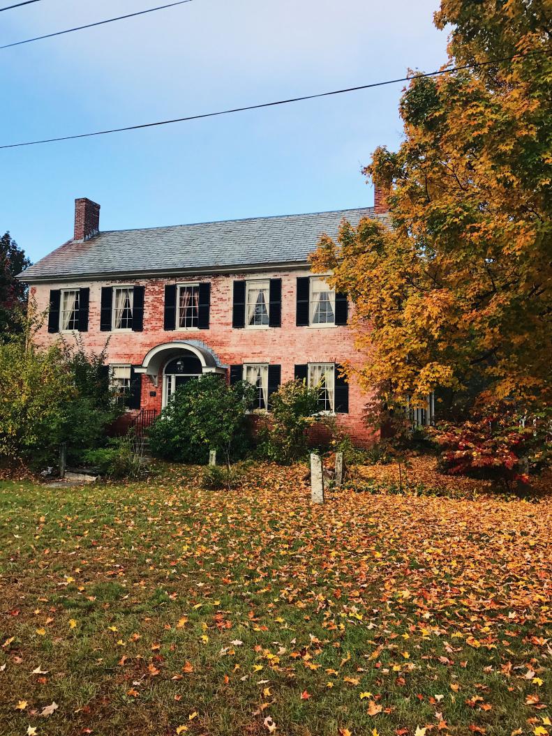 A classic New England colonial covered with character always catches my eye. This one looks extra pretty as the leaves start to change. 