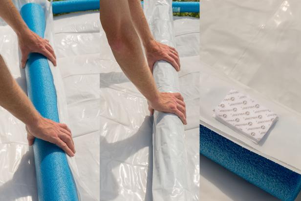 tie dye slip and slide