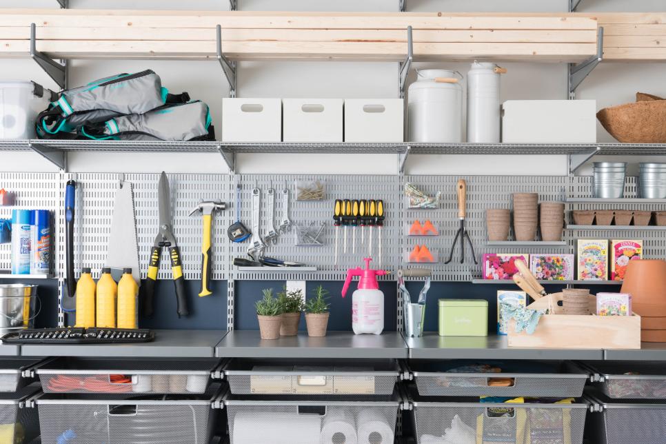 55 Easy Garage Storage Ideas, How Much Does It Cost To Install Garage Shelves