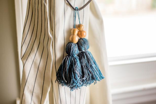 DIY Tassel Tie Backs DIY Tassel Tie Backs