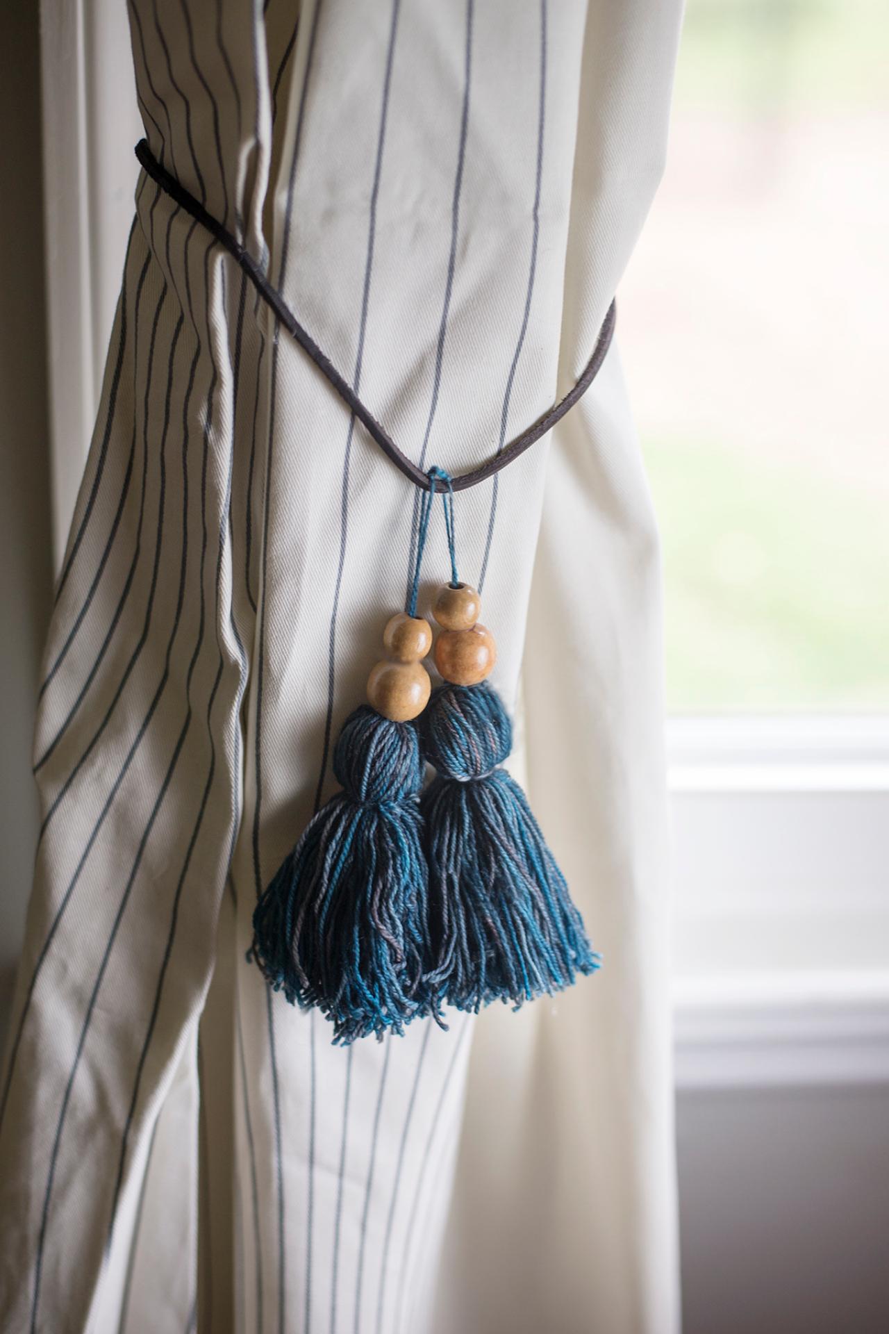 How To Make Tassel Curtain Tie Backs How Tos Diy 