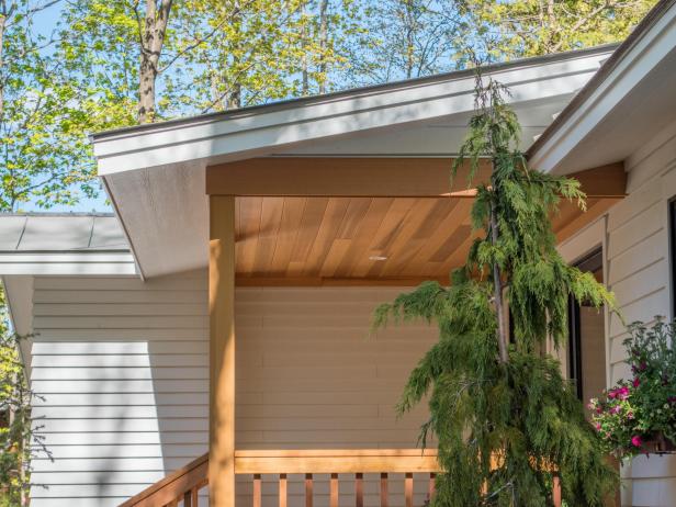 How To Install A Charming Cedar Porch Ceiling Diynetwork