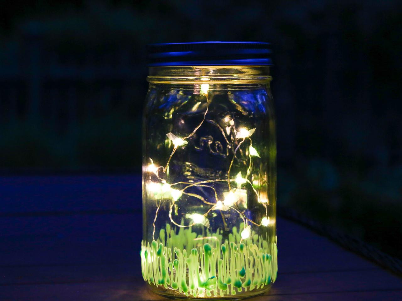 How to Make a Firefly Mason Jar Nightlight | DIY Network Blog ...