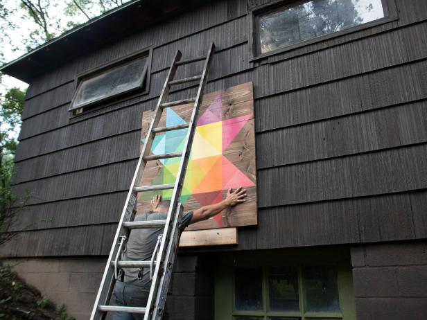 How To Make A Modern Barn Quilt How Tos Diy