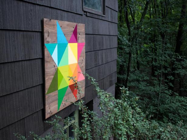 How To Make A Modern Barn Quilt How Tos Diy