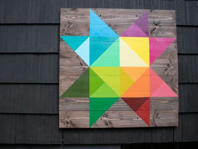 How To Make A Modern Barn Quilt How Tos Diy