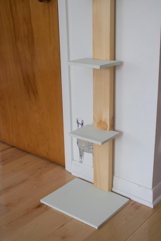 How To Build A Vertical Book Tower How Tos Diy