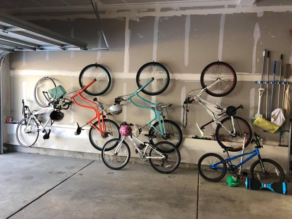 11 Garage Bike Storage Ideas | DIY