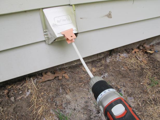 Dryer vent cleaning