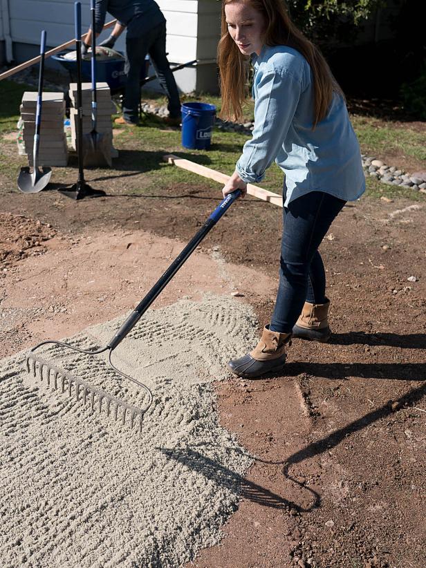 How To Lay A Paver Patio For A Firepit Diy