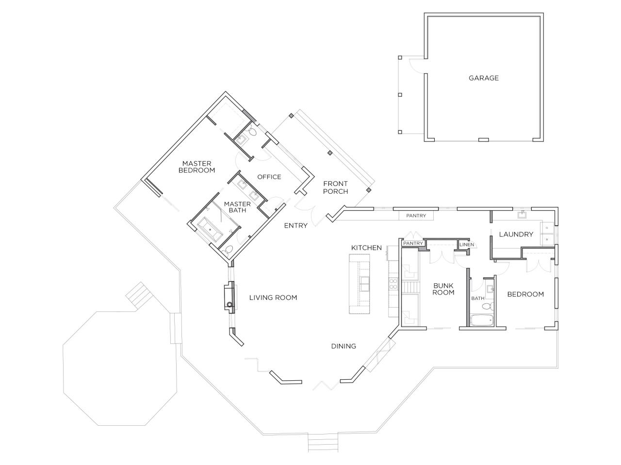 Discover the Floor Plan for DIY Network Ultimate Retreat