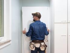Replacing an interior door in an existing opening is well within the reach of the average homeowner. Follow these simple steps.