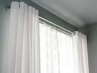 Galvanized Pipe Double Curtain Rods, Can I Use A Shower Curtain Rod On My Window
