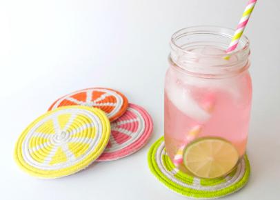 rope drink coasters