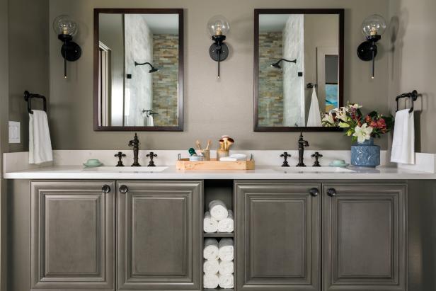 What To Remove In A Bathroom Remodel Diy - How To Remove Old Mirror Bathroom