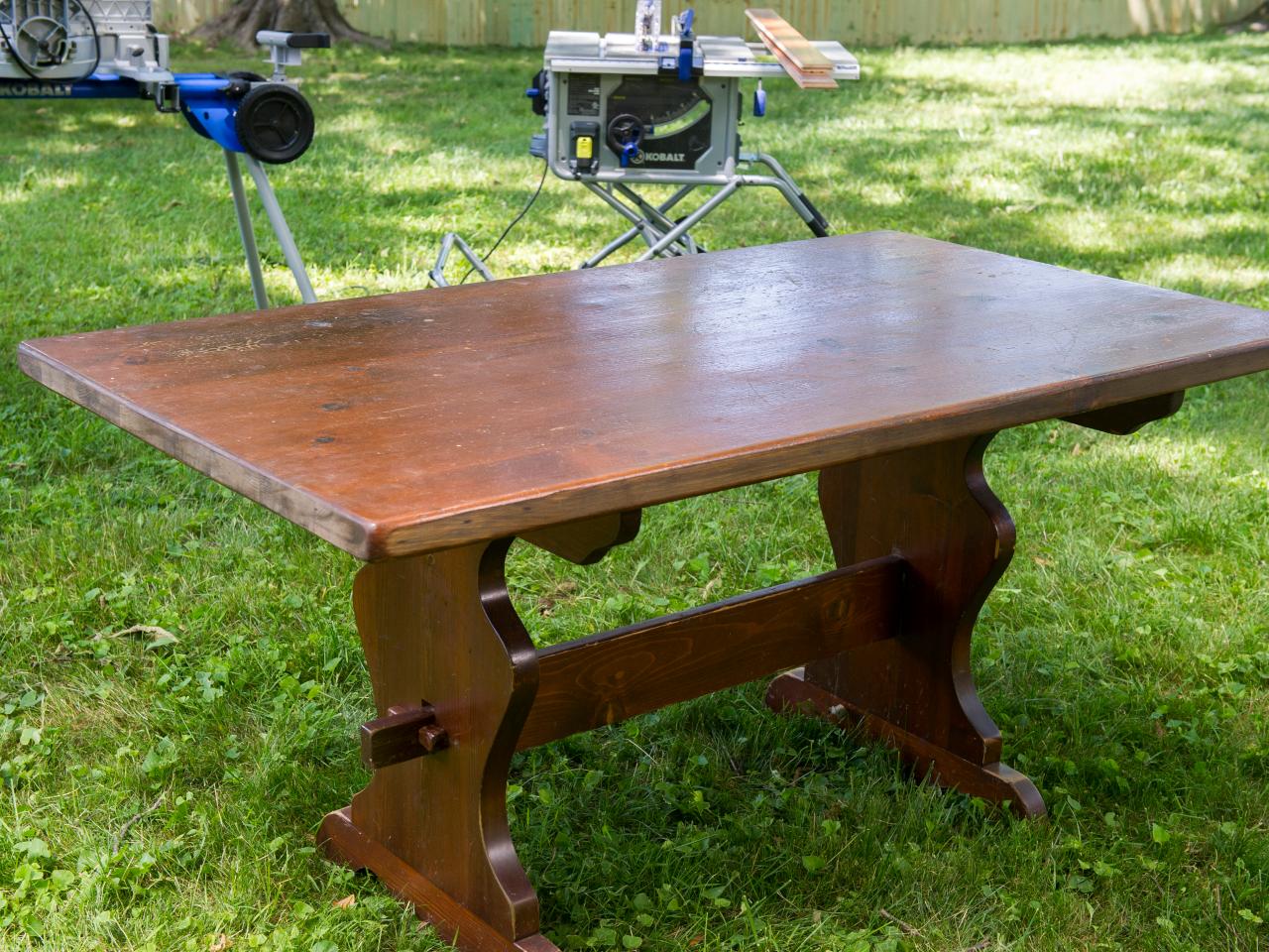 Table With Hardwood Flooring Diy, Hardwood Floor Table Top