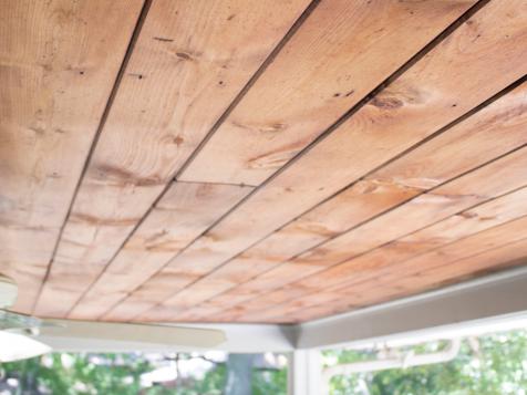 How to Remove Mold From a Wooden Ceiling