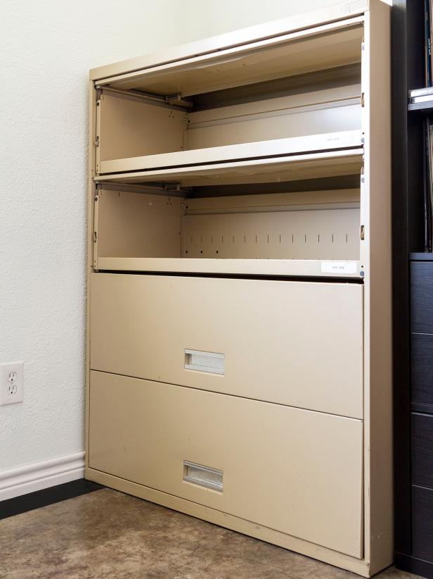 How To Turn A Flip Front File Cabinet, Stylish File Cabinet