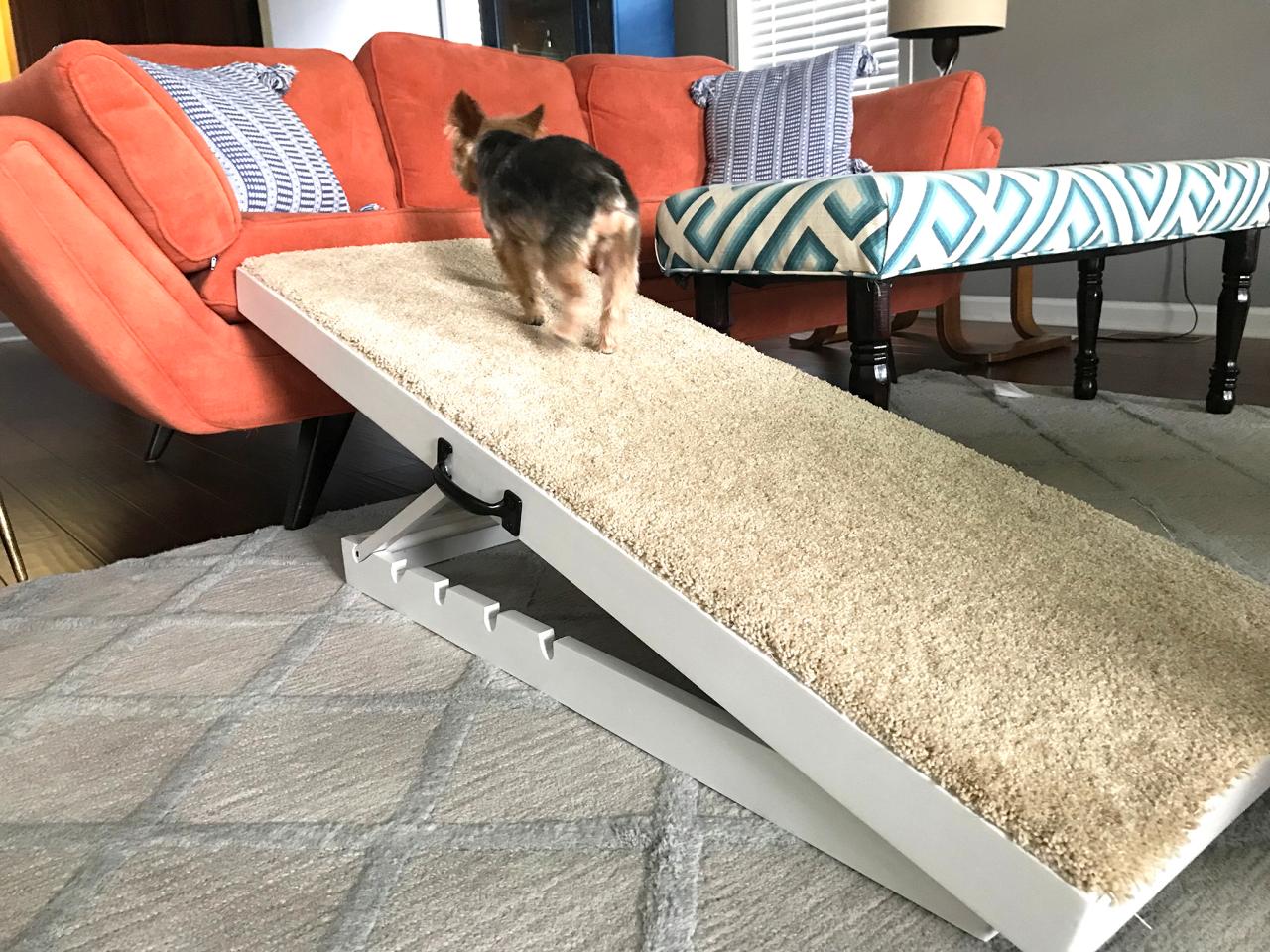diy stair ramp for dogs