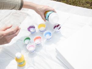 Paint Pouring for Kids: Add Pouring Medium