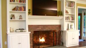 Living-Room Fireplace Rebirth