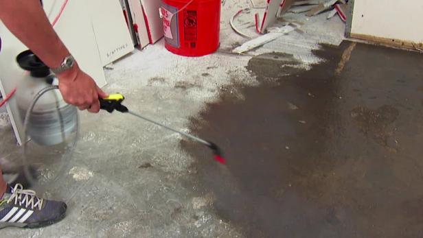 Staining Concrete Floors Video Diy