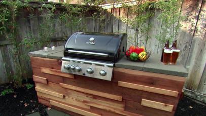Redwood Barbecue Grill Island Video Diy
