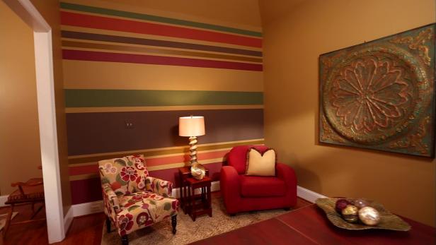 Paint Horizontal Stripes How Tos Diy - How To Paint Horizontal Stripes On A Wall