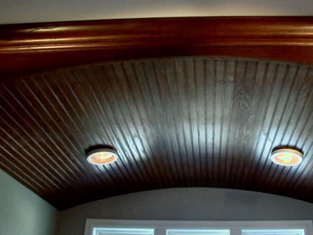 Barrel Vault Beadboard Ceiling Video Diy