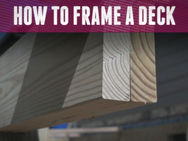 Framing The Deck Perimeter Video Diy