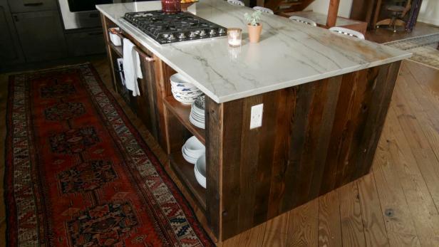 How To Build A Barnwood Kitchen Island, Barnwood Islands For Kitchen