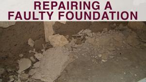 Repairing a Faulty Foundation