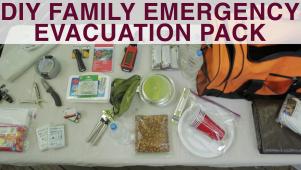 DIY Family Evac Comfort Pack