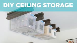 Garage Storage Solutions And Upgrades Diy, Garage Ceiling Storage Ideas Diy