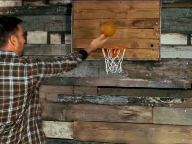 Diy Barnwood Basketball Hoop
