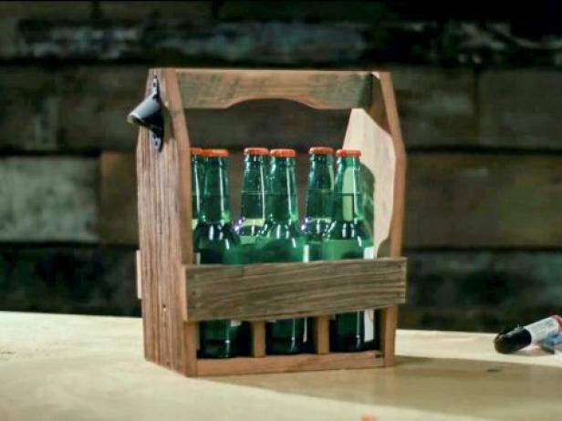 Diy Barnwood Beer Caddy