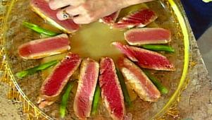 Seared Tuna with Ginger Butter
